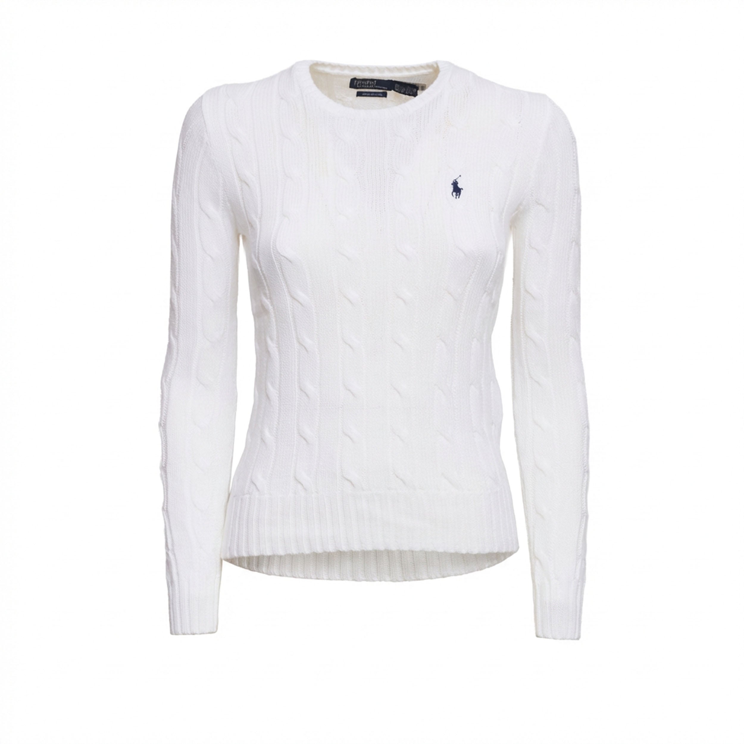 Pima Cotton Cable-Knit Sweater