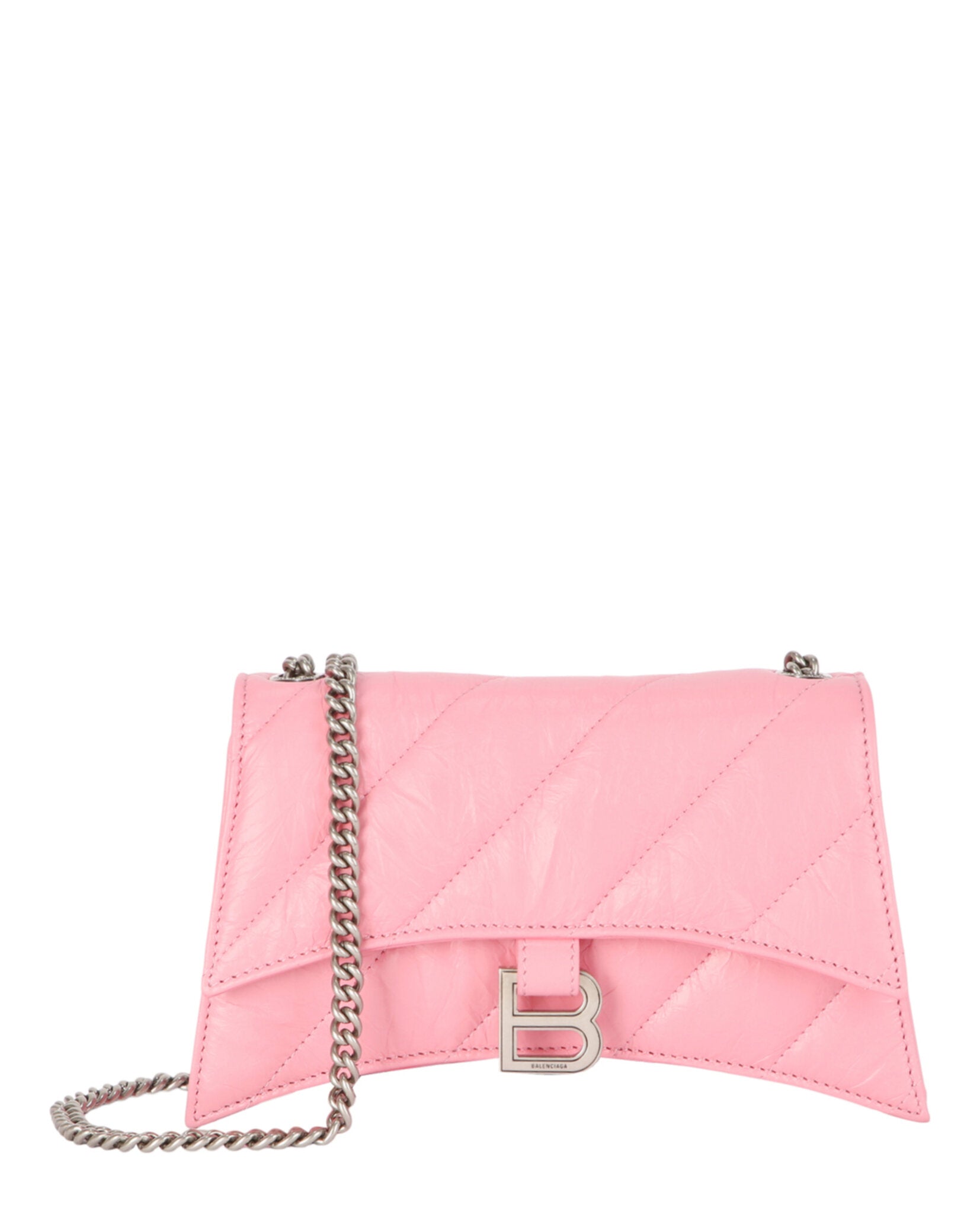 Xs Quilted Crush Leather Shoulder Bag