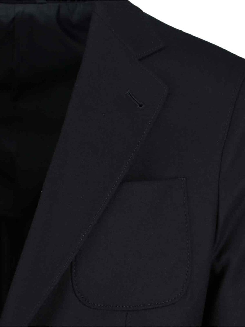 Structured Black Jacket With Minimalist Design