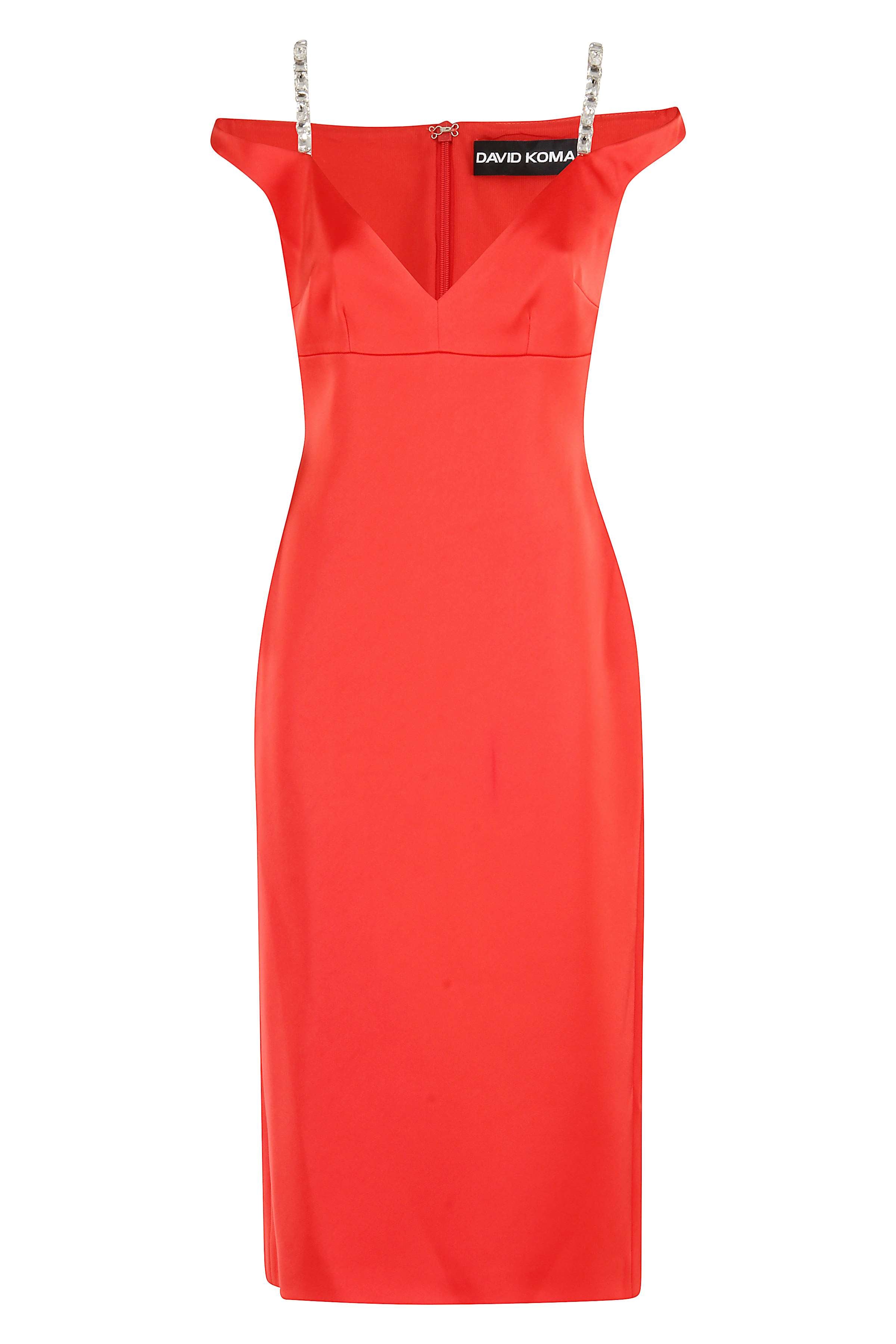 Red Strap Dress
