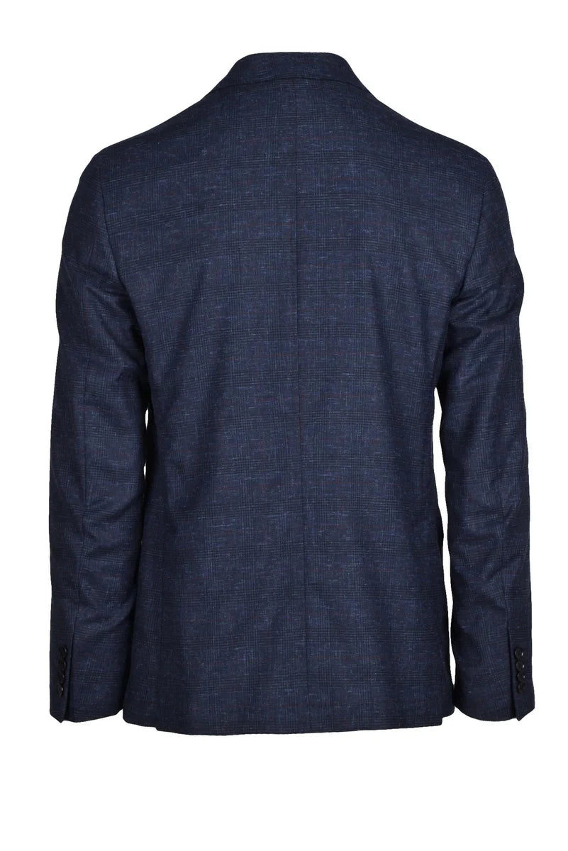 Unlined Rounded Jacket - Multicolor