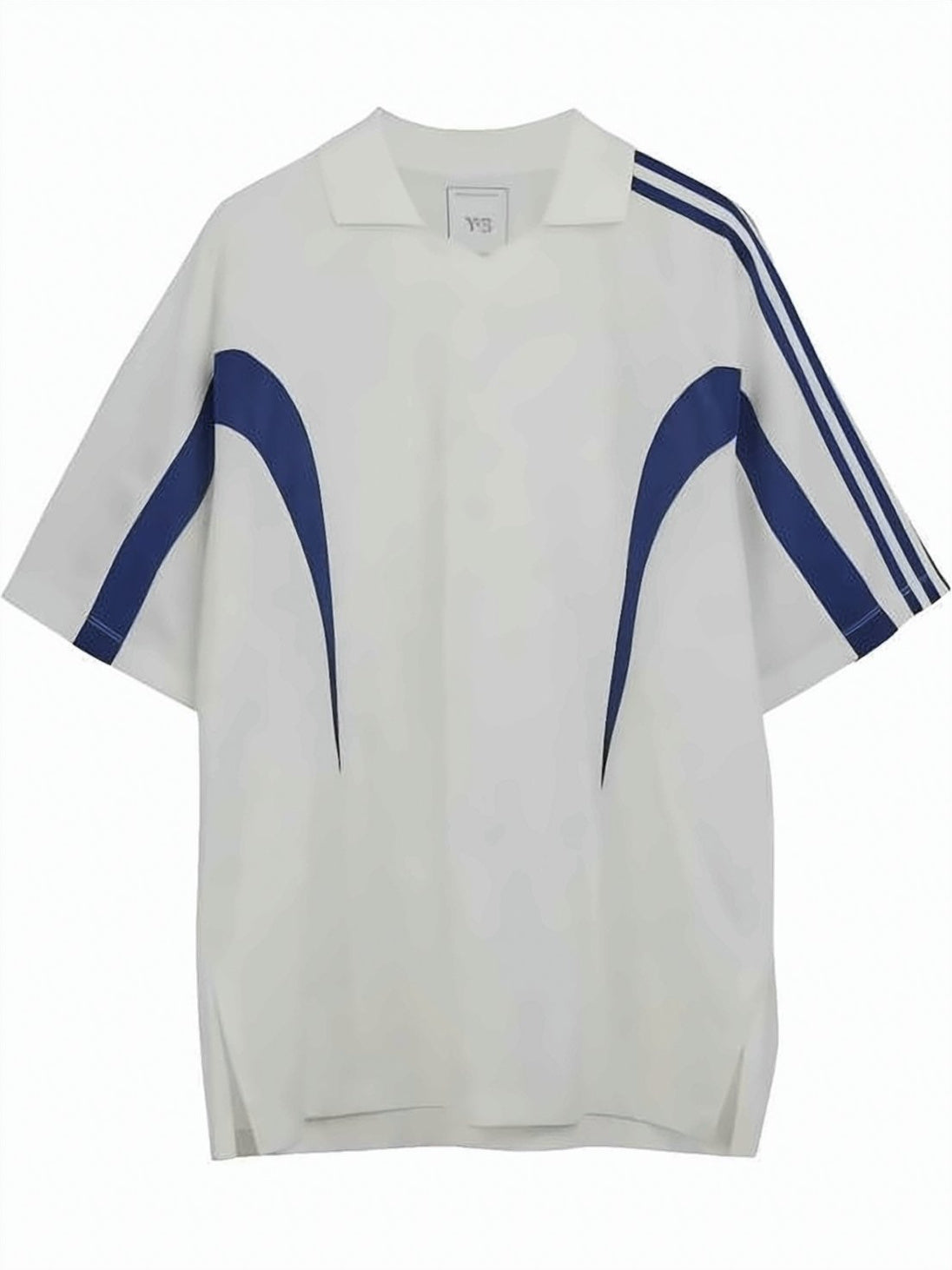 Relaxed-Fit Polo Shirt with Bold Stripes