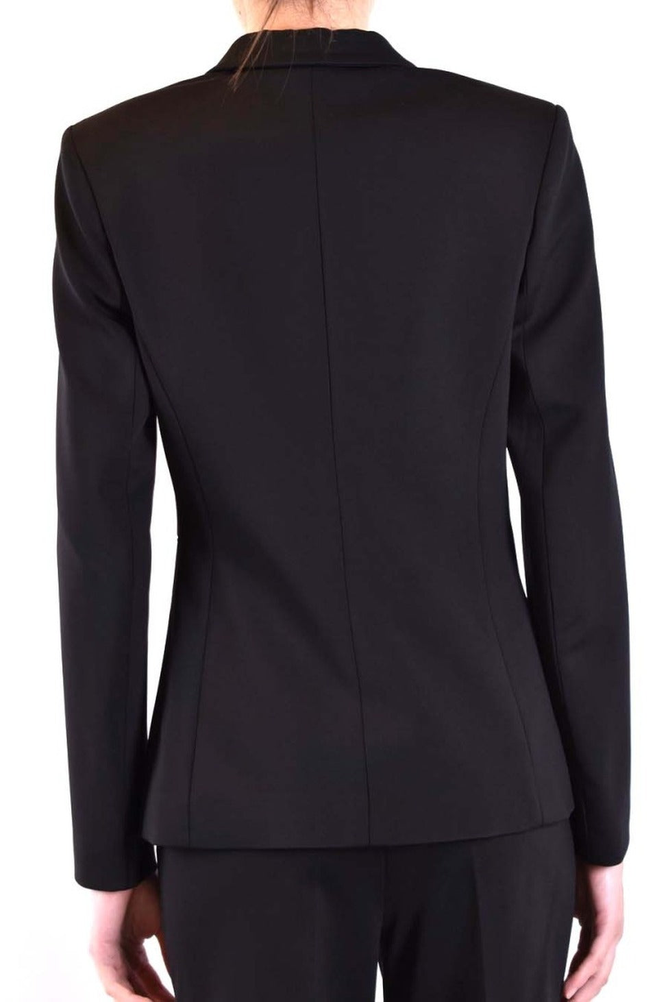 Black Double-Breasted Blazer