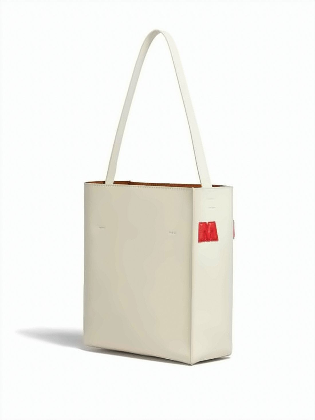 Rectangular Calf Leather Shoulder Bag