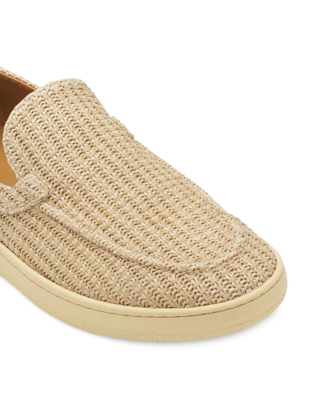 Woven Texture Loafers