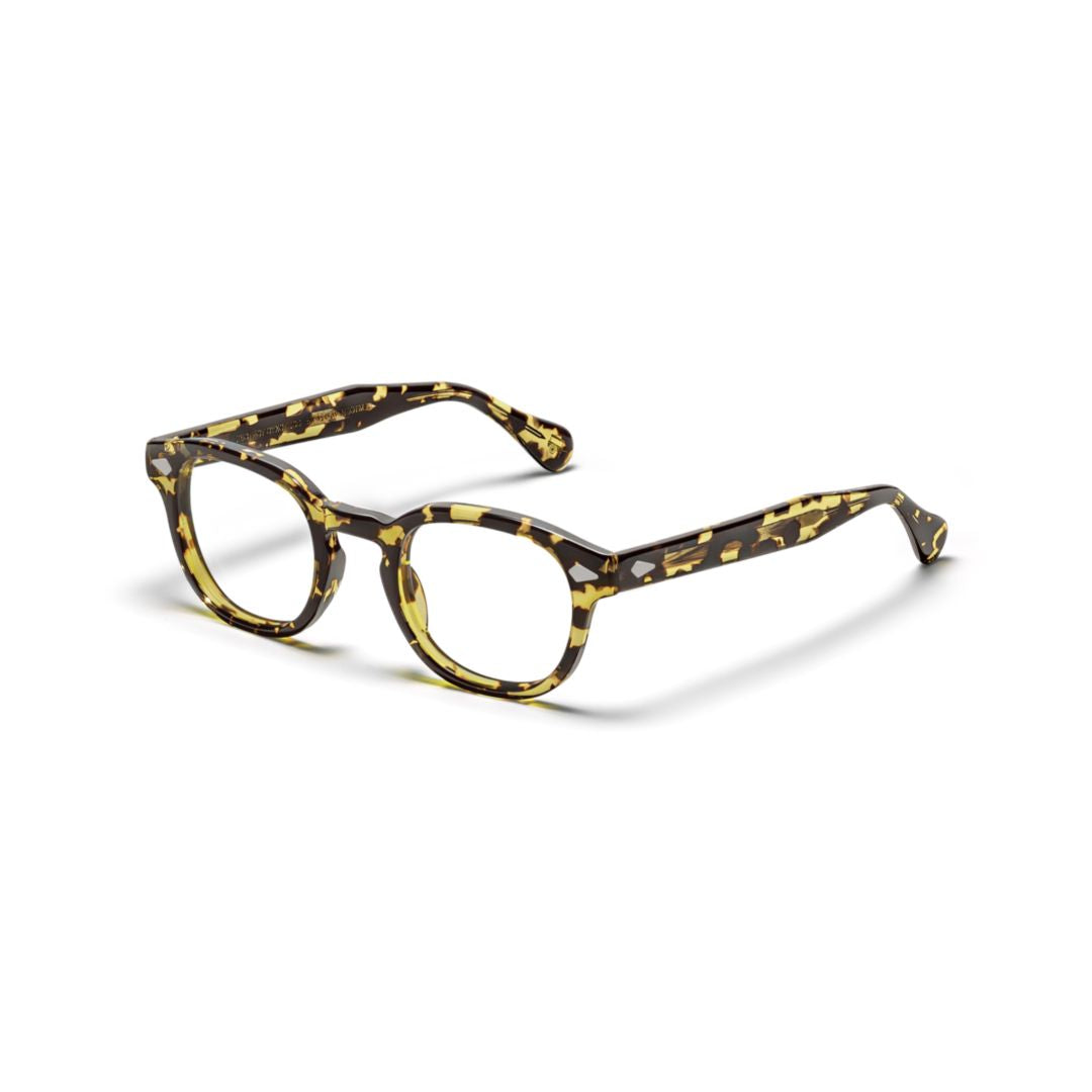 Or-Lem-O Lemtosh Tortoiseshell Round Frame Eyeglasses with Keyhole Bridge