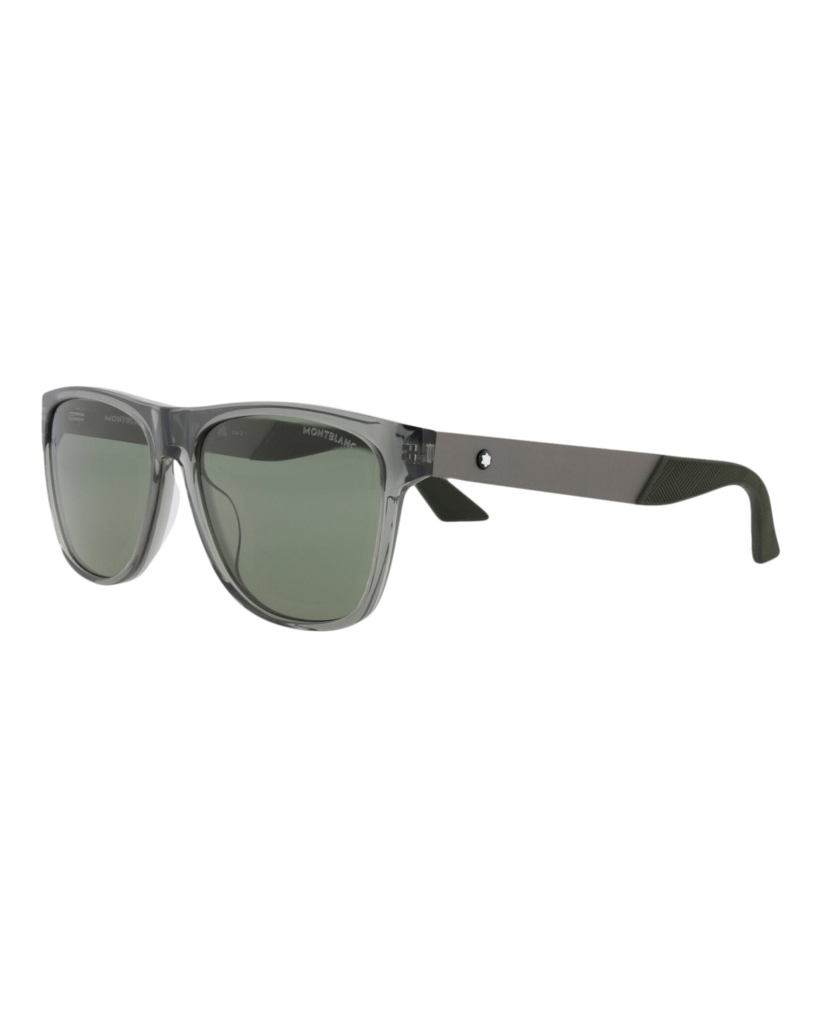 Square-Frame Recycled Acetate Sunglasses