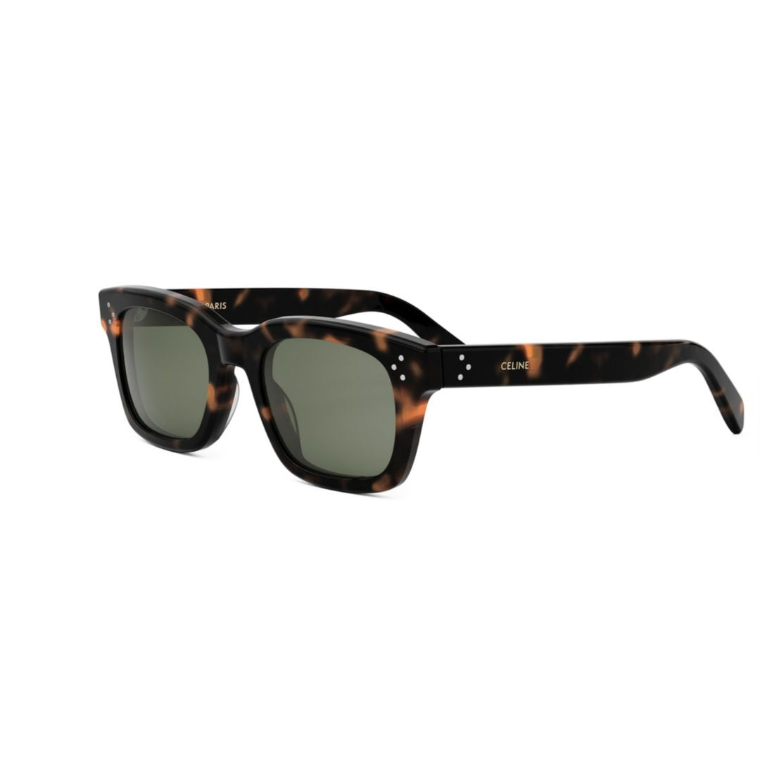 Cl40232i Rectangular Tortoiseshell Sunglasses