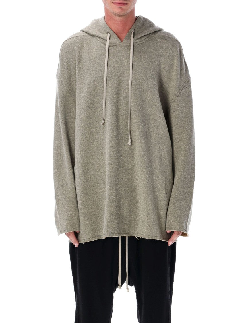 Grey Melange Peter Hoodie Sweatshirt