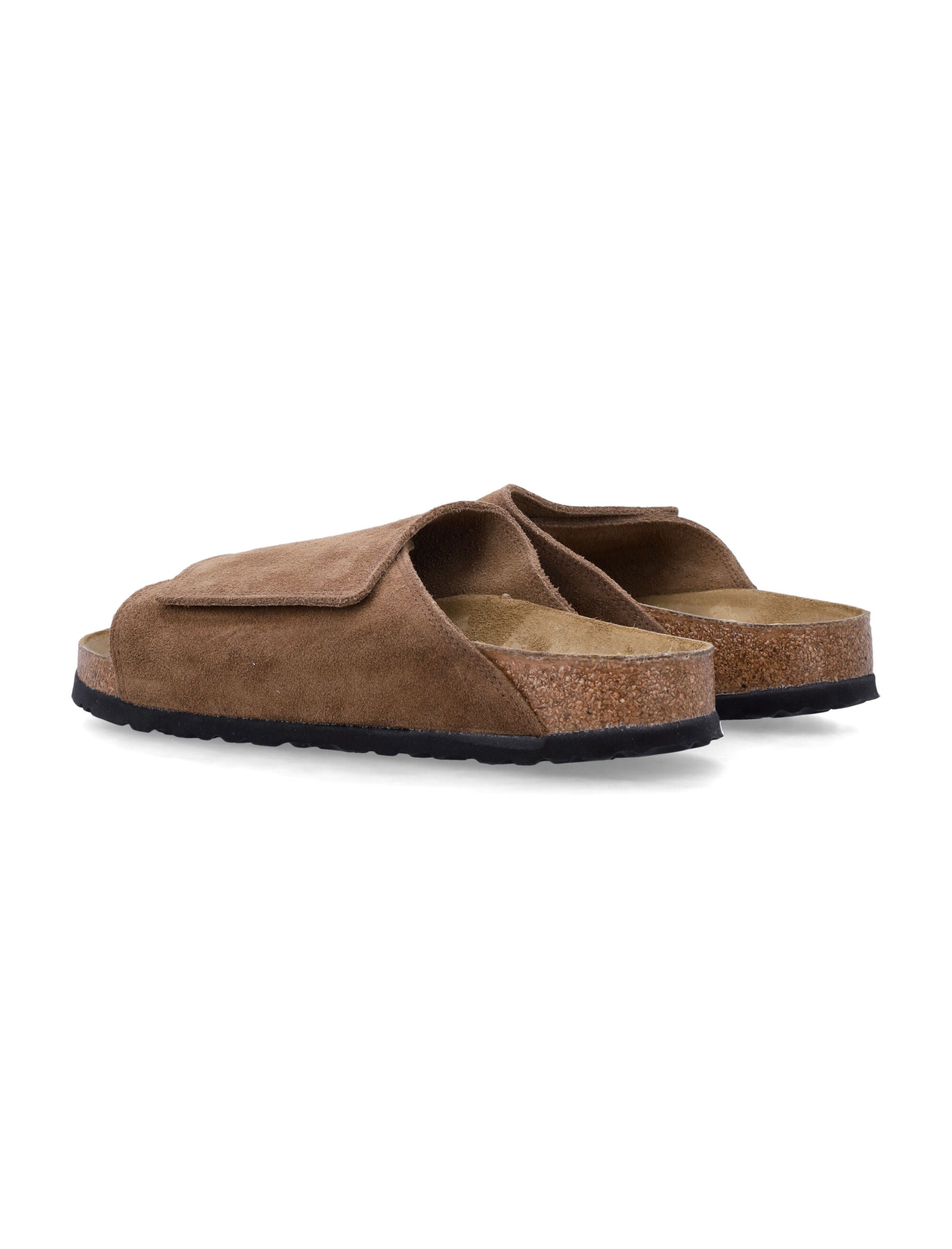 Solana Dark Tea Vl Suede Sandals
