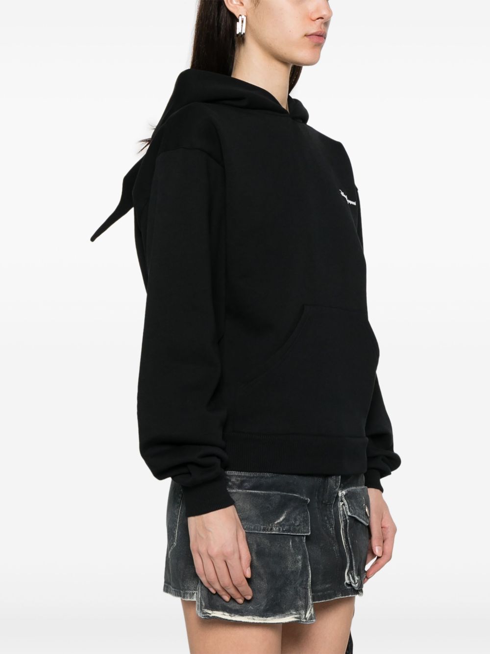 Hooded Black Sweatshirt