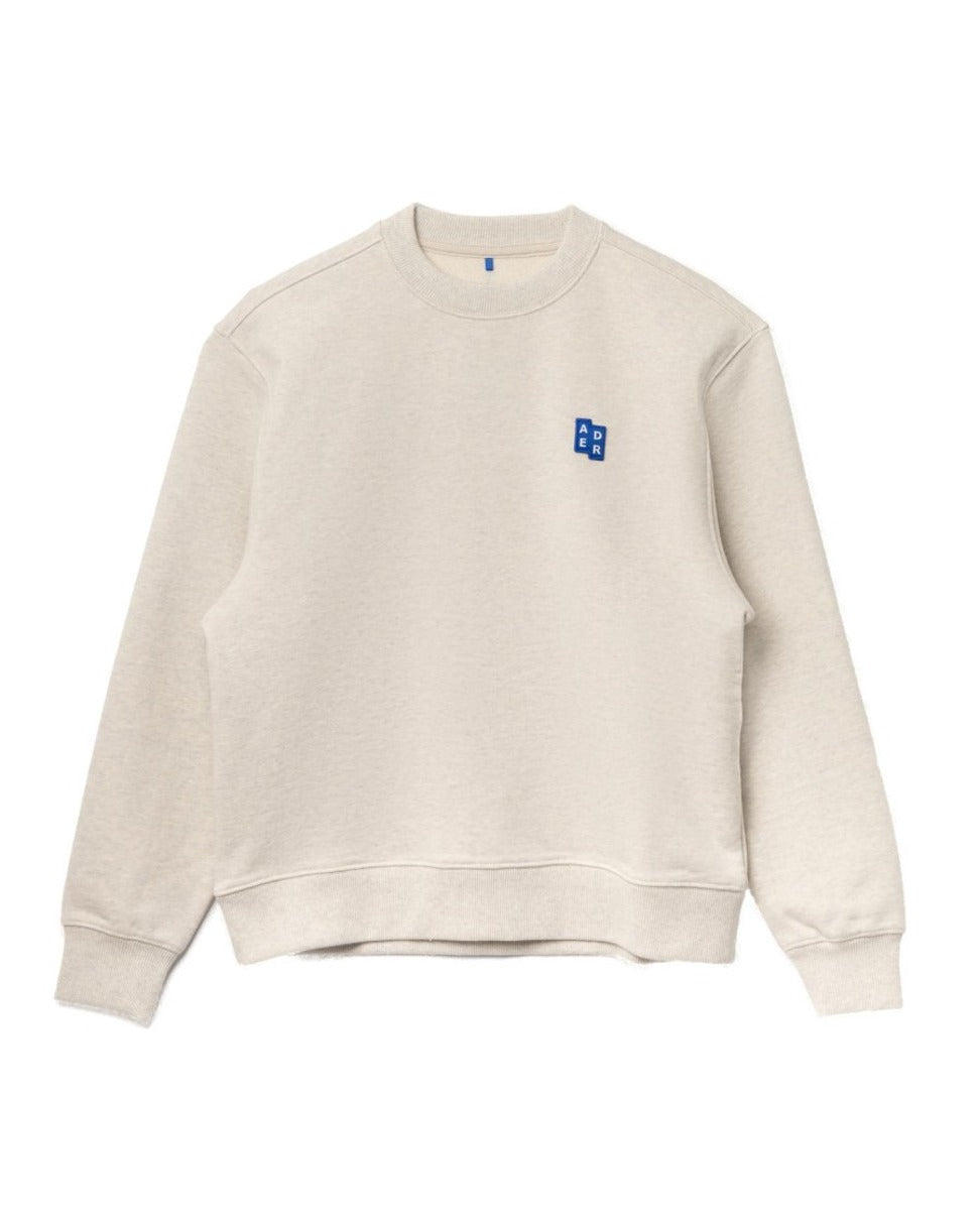 Semi-Oversized Cotton Sweatshirt With Tetris Logo Patch
