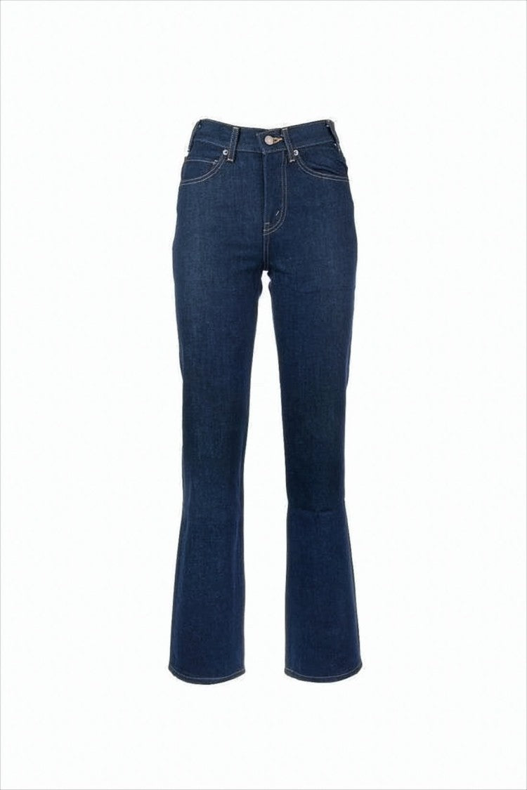 Deep Indigo Blue Denim Pants
