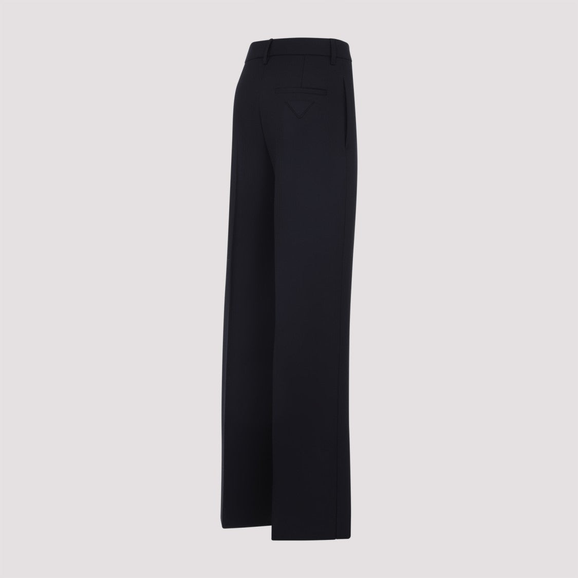 High-Waisted Wide-Leg Trousers In Virgin Wool
