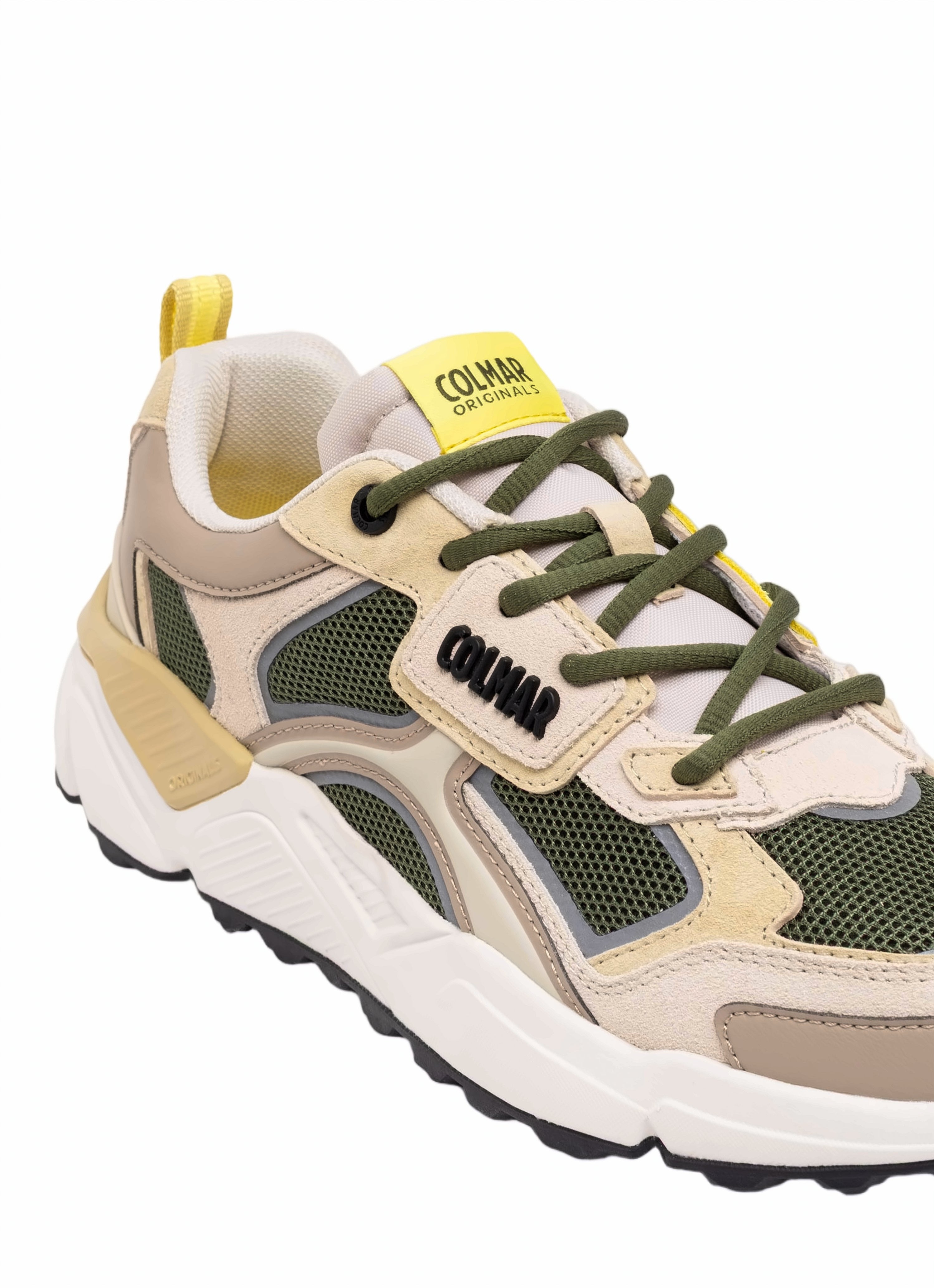 Garner Field Suede Panel Sneakers
