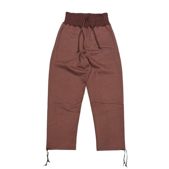 Relaxed Fit Cotton Training Pants With Adjustable Drawstrings