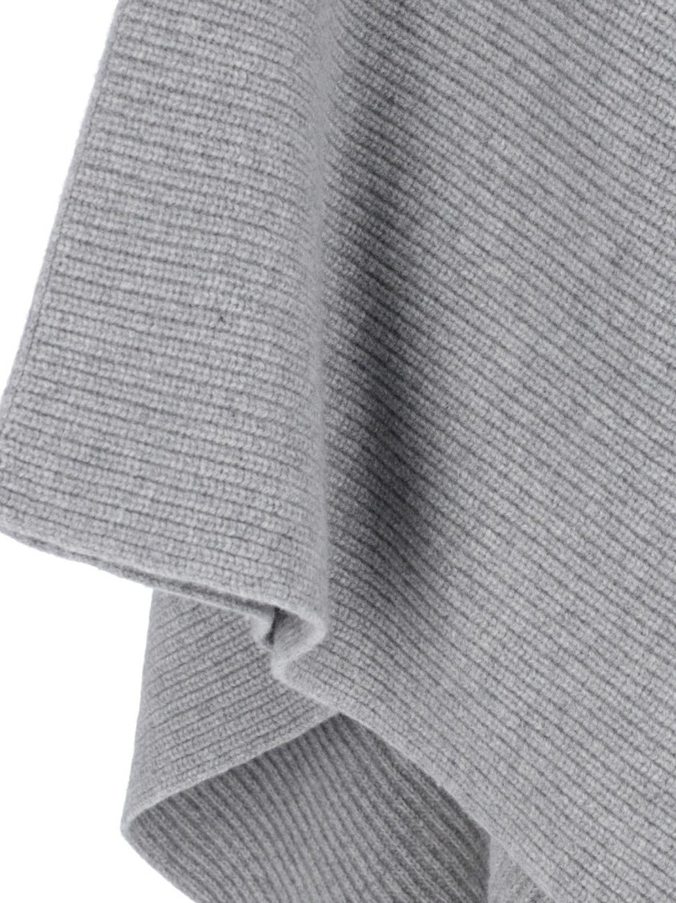 Wool And Cashmere Cape – Grey