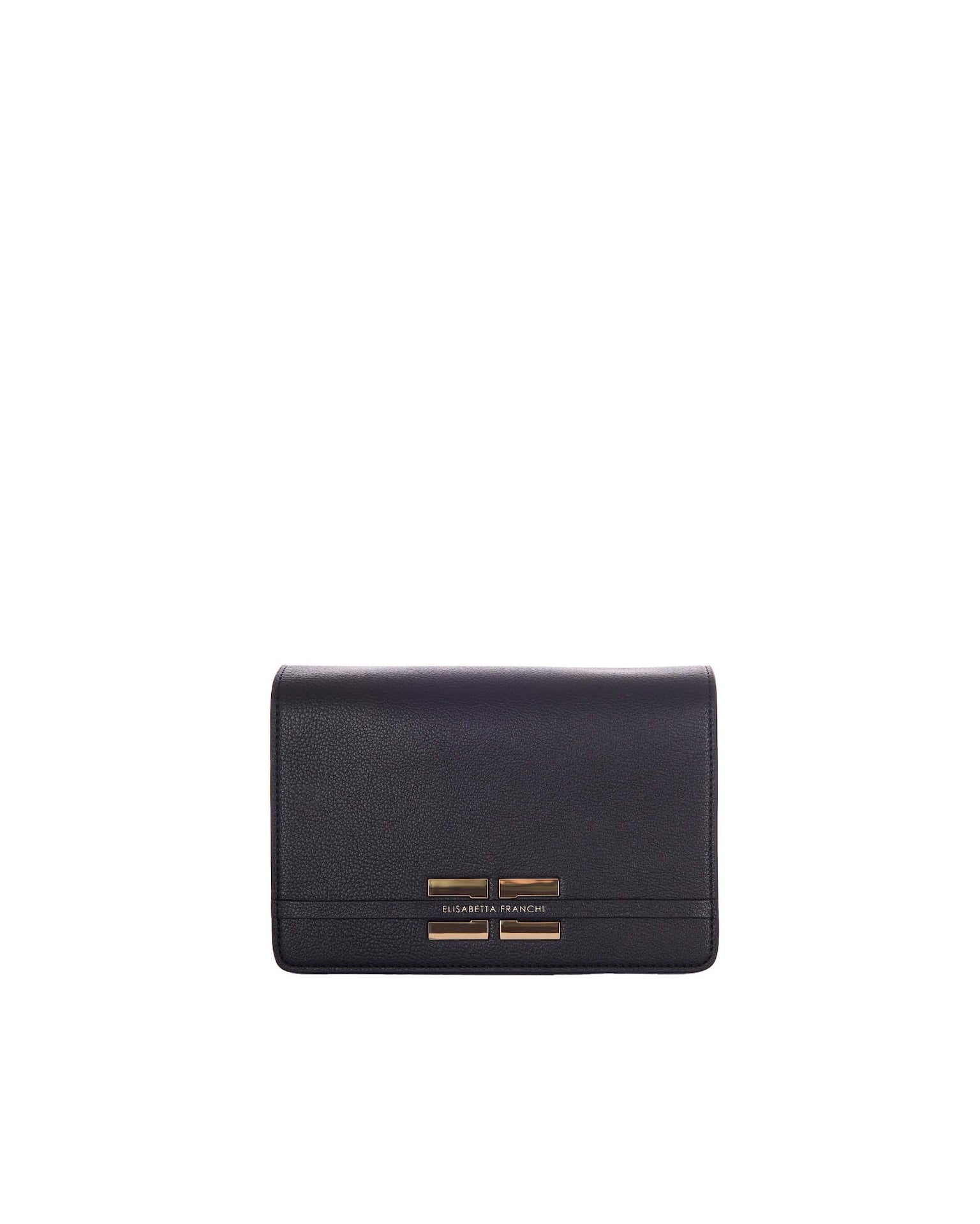 Black Bag With Gold Details