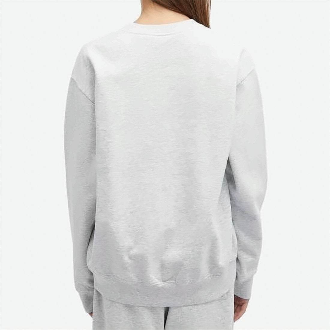 Long-sleeve Sweatshirt with Classic Crew Neck