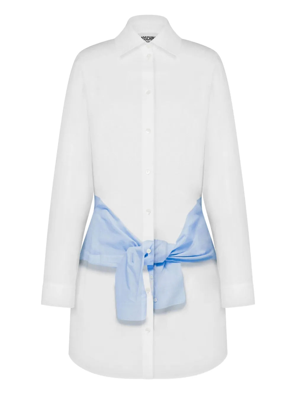 Mini Dress with Classic Collar