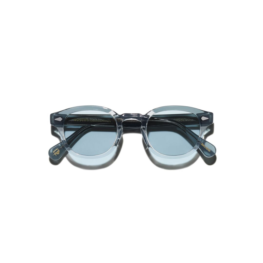 Lemtosh Rounded Acetate Sunglasses with Keyhole Bridge