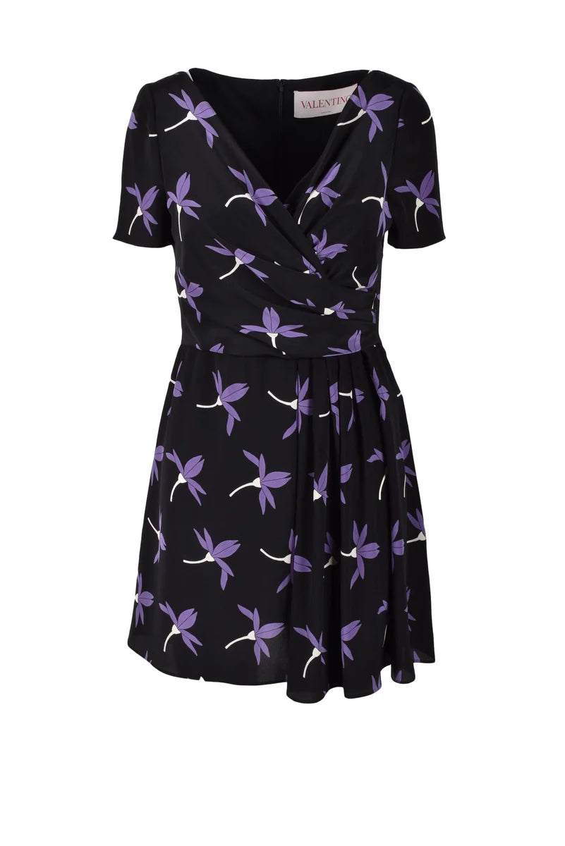 Short Voile Dress - Multicolor