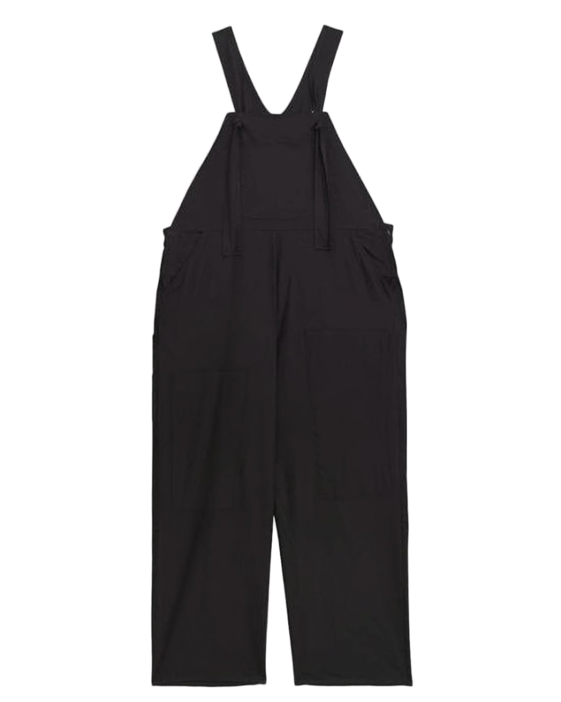 Silk Sleeveless Jumpsuit with Square Neckline