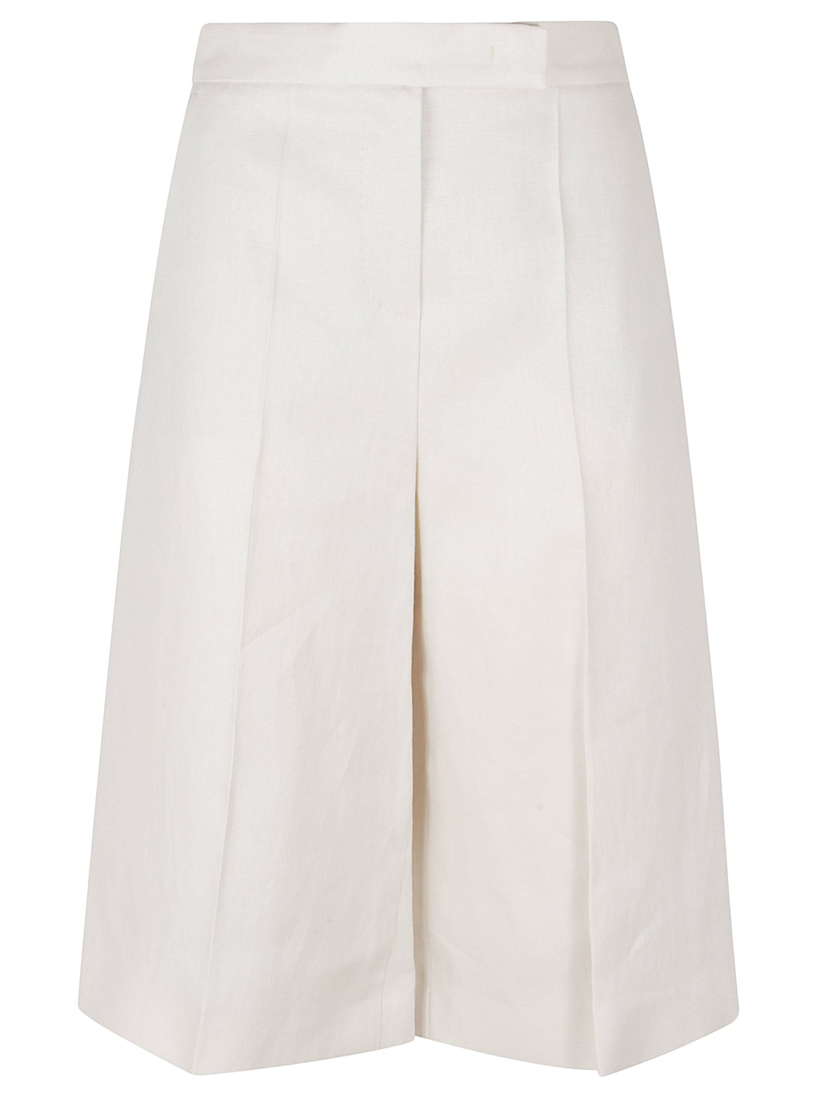 Regular-Fit Linen Bermuda Shorts