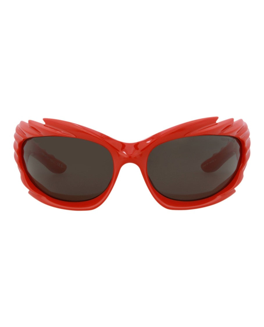 Shield-Frame Bio Injection Sunglasses