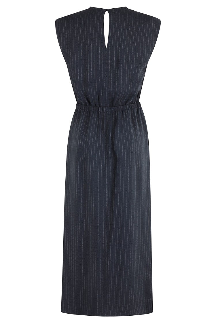 Rigo Midi Dress With Flattering Neckline