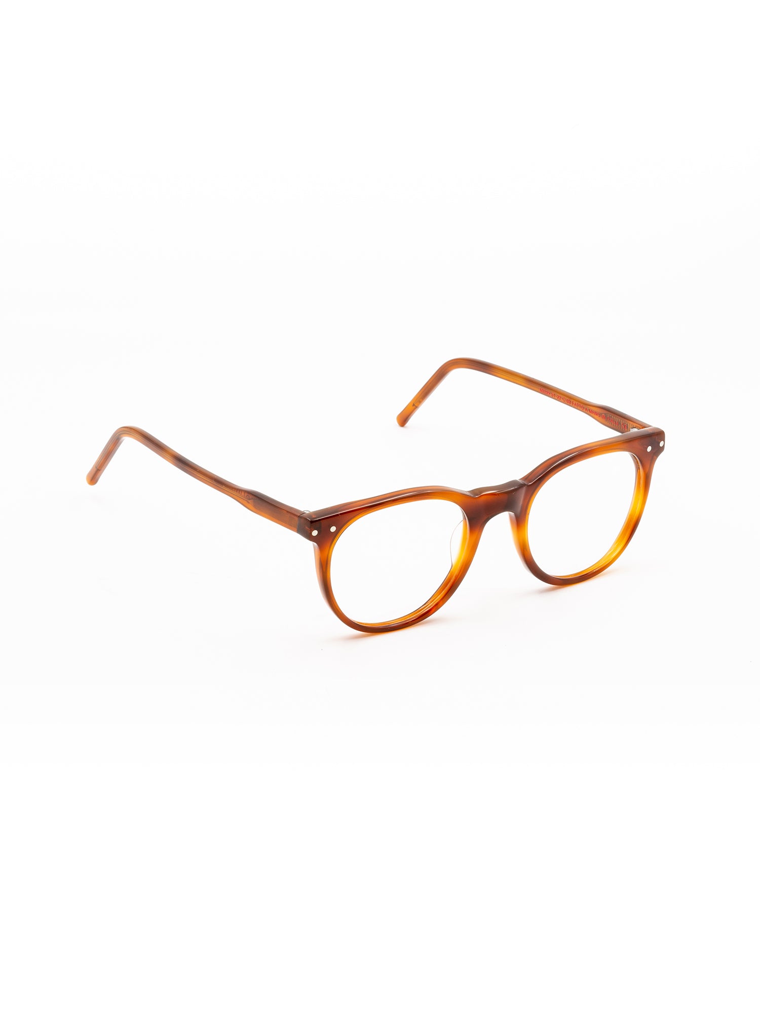 Classic Round Optical Frames in Rich Brown