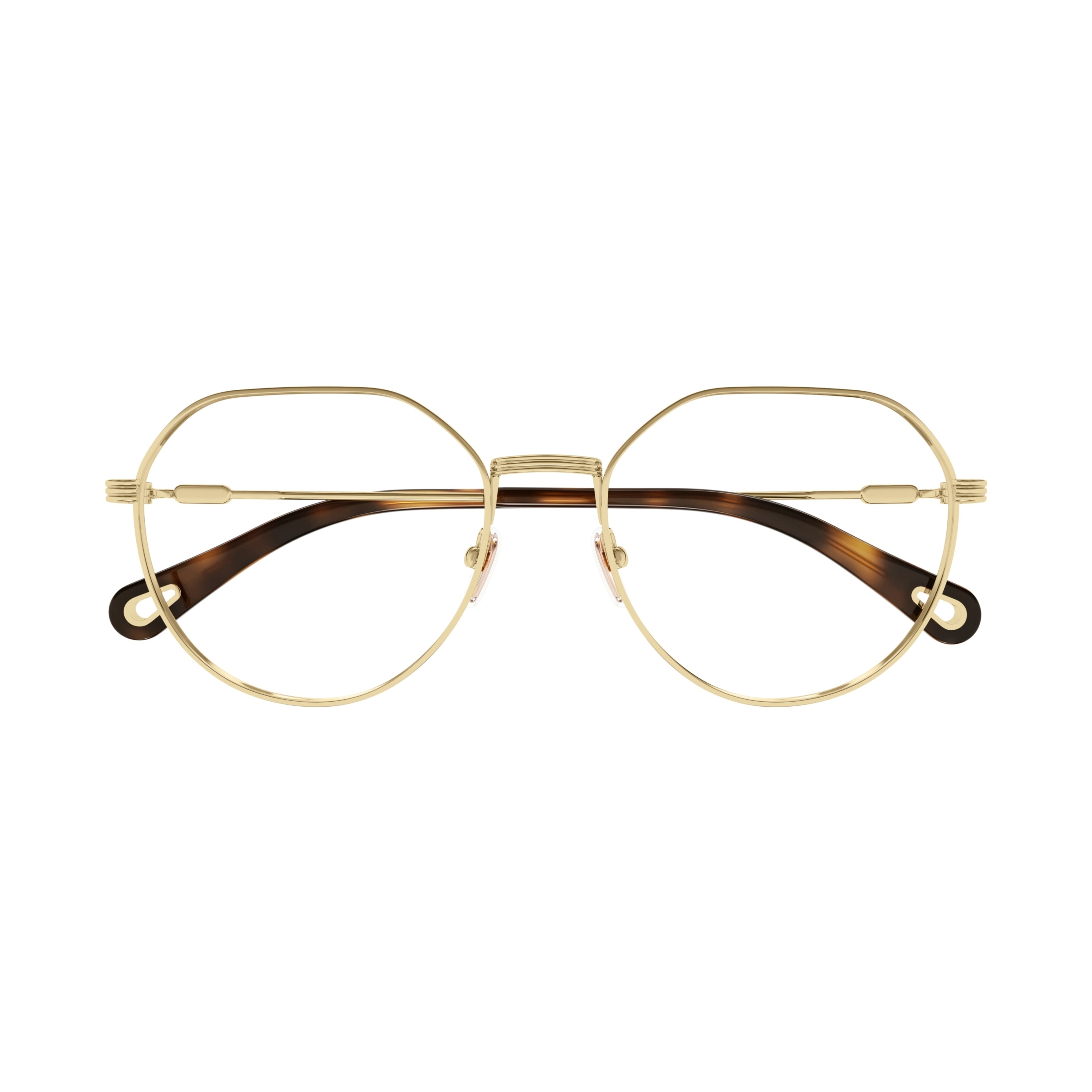 Ch0180o Delicate Gold-Finish Eyeglasses