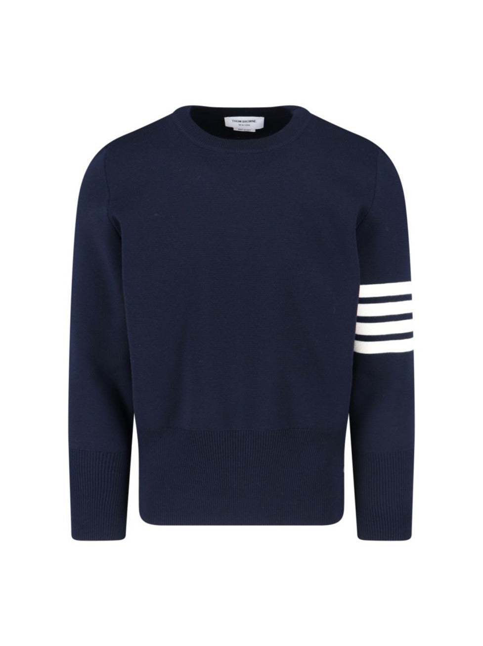 "4-Bar" Sweater Blue