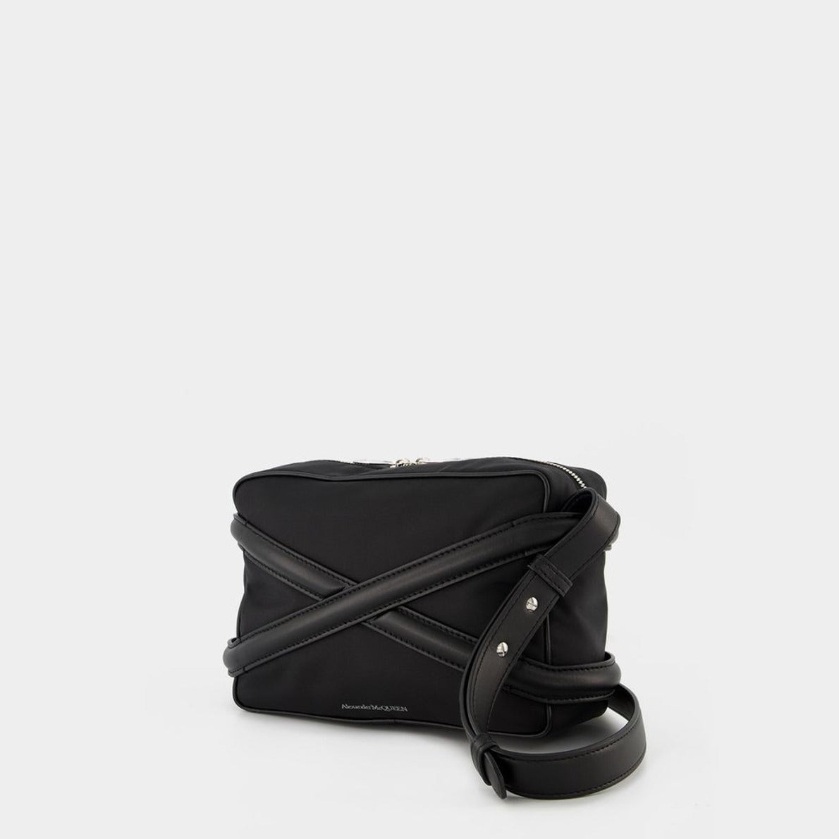 Crossbody - Black - Leather