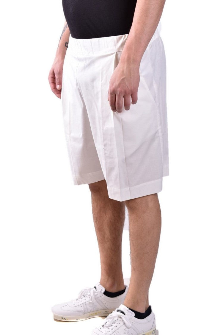 Off-White Cotton Shorts