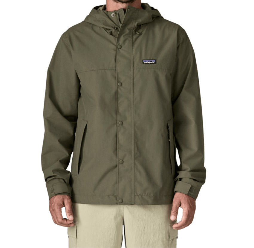 Waterproof Casual Jacket in Eco-Friendly Fabric