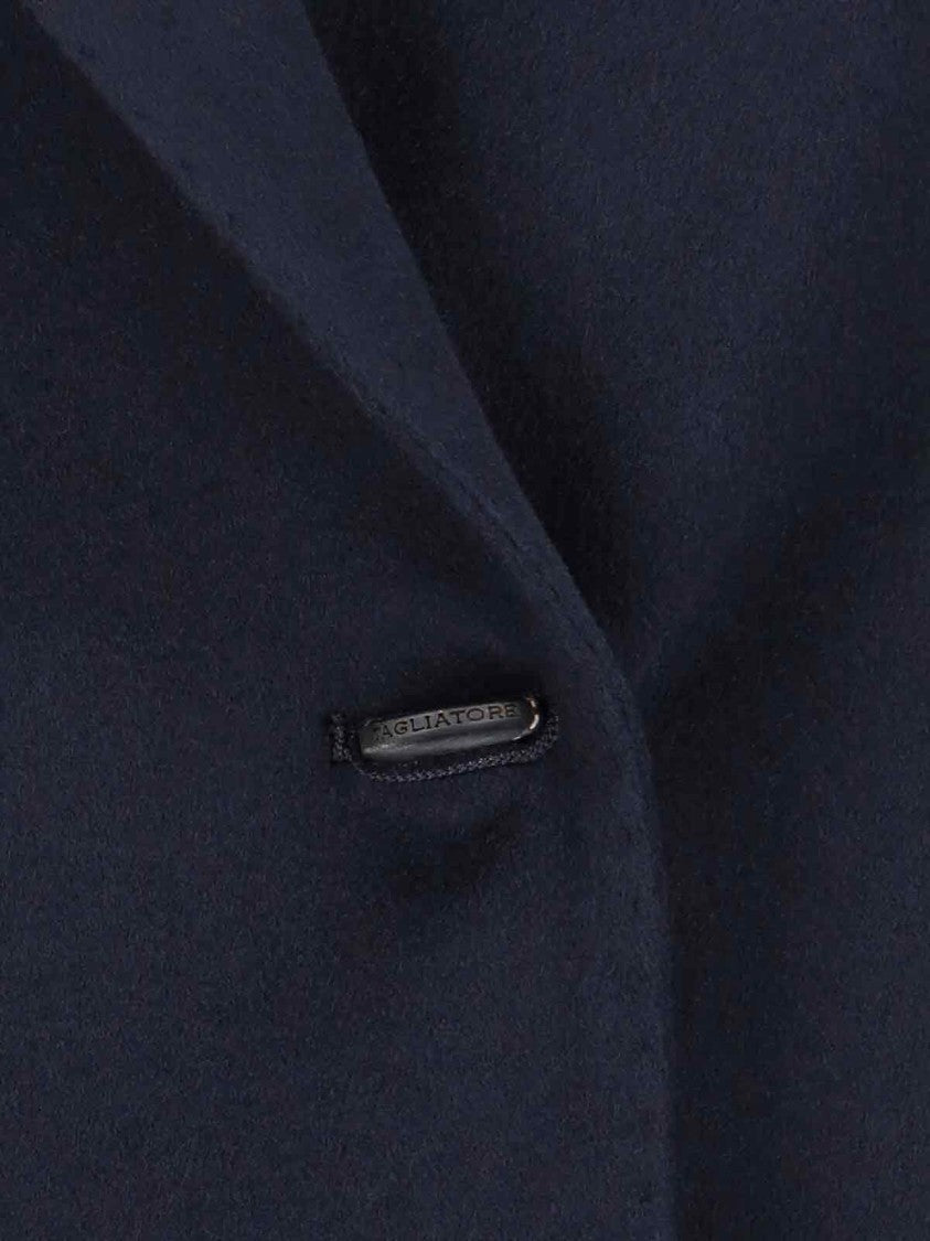 "J Caris" Cashmere Blazer – Navy Blue
