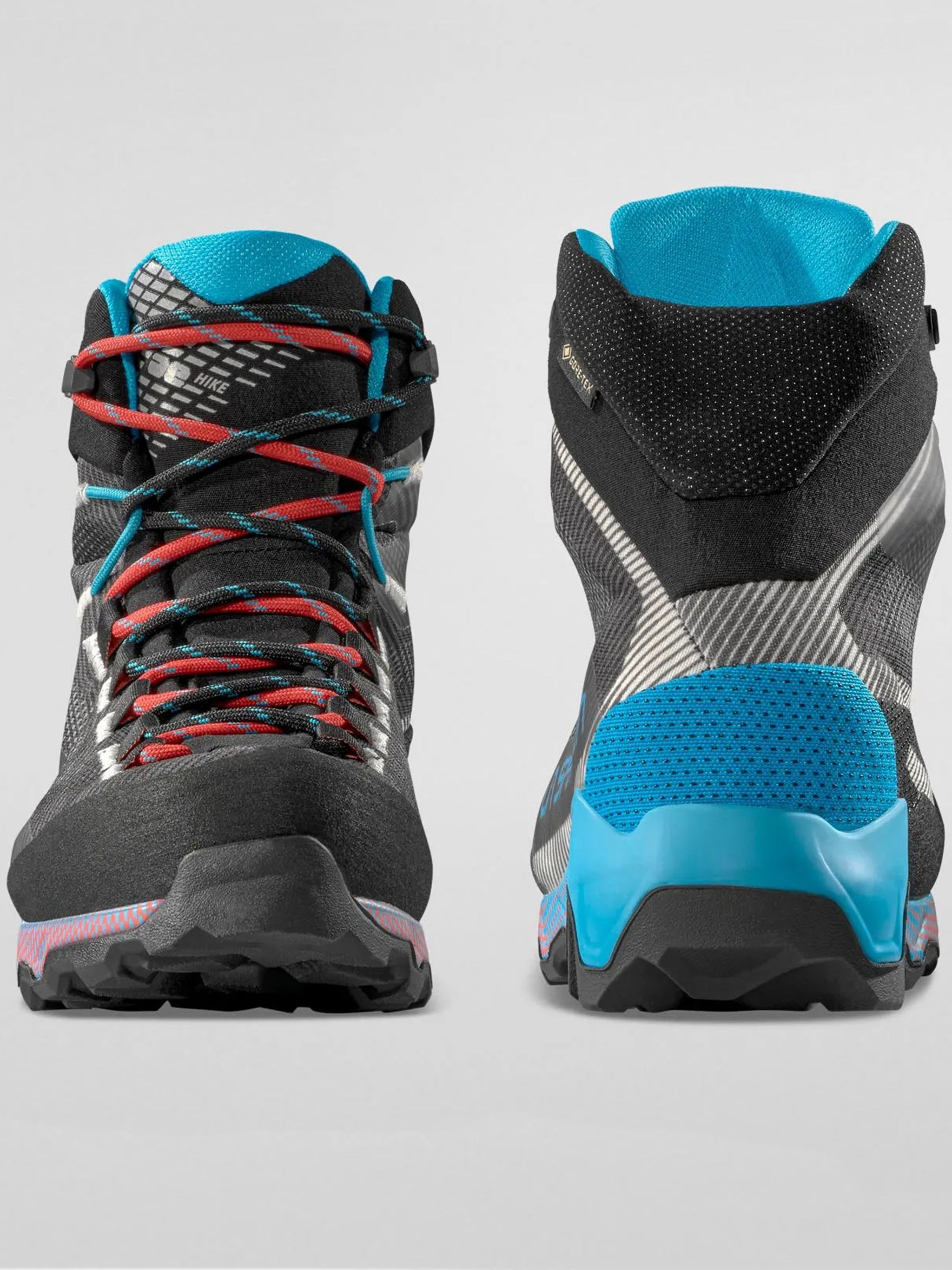 Black/Grey Aequilibrium Hike Woman High-Top Boots
