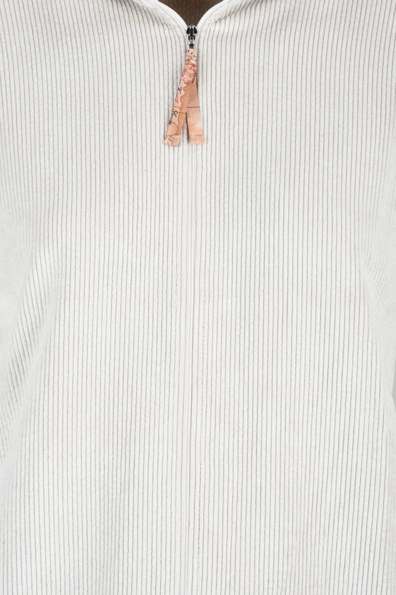 Velvet Shirt - White