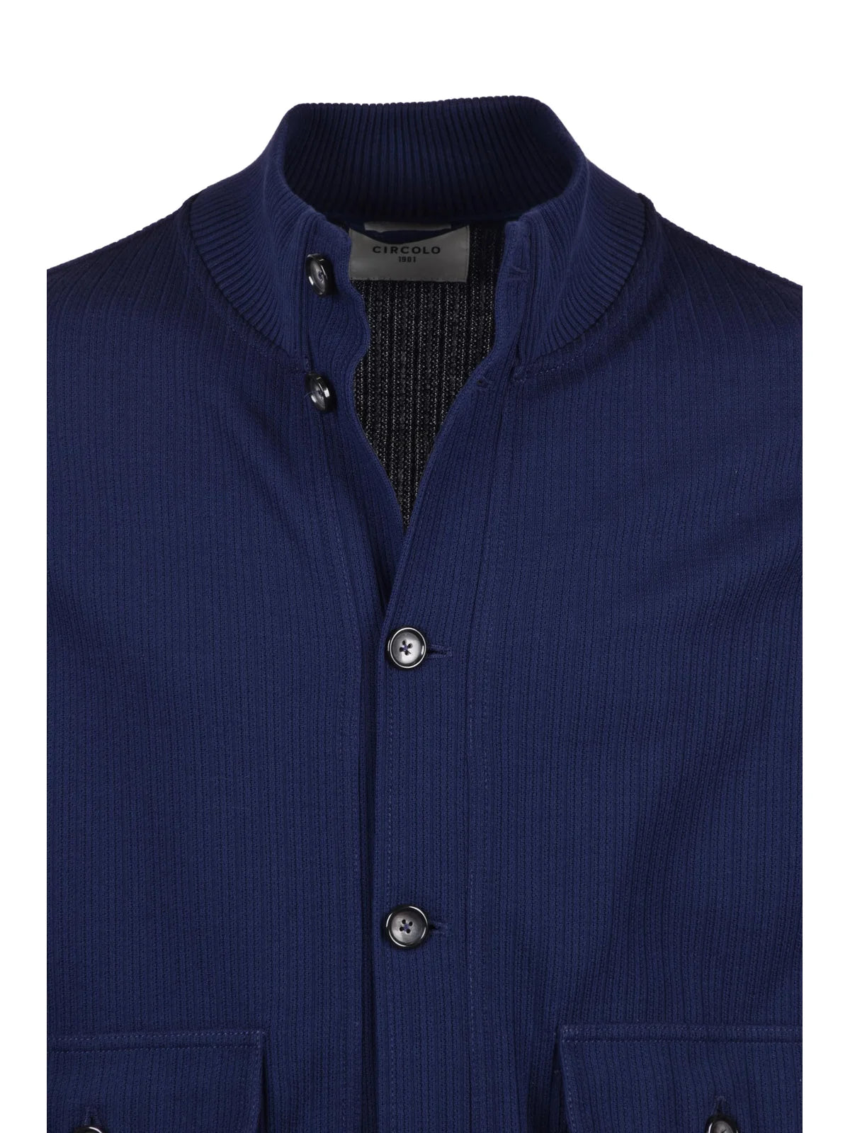 Multicolor Cotton Knit Jacket