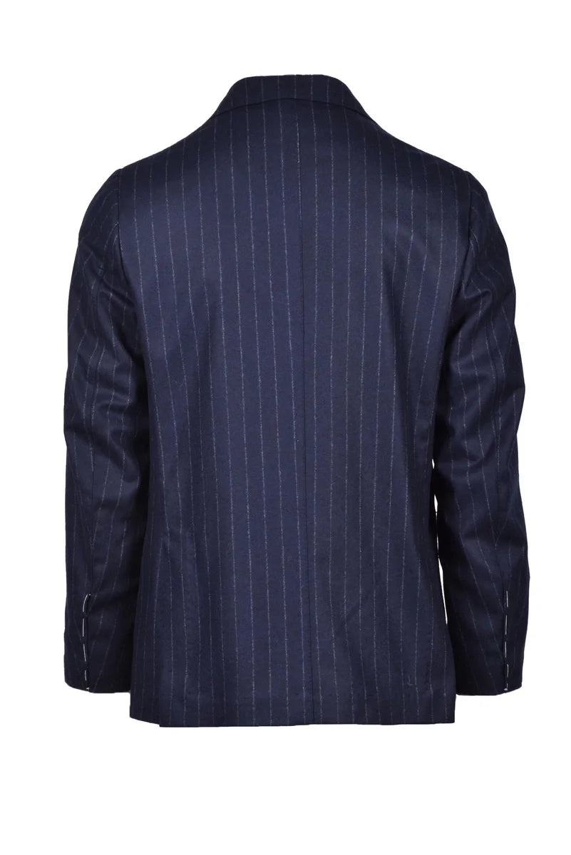 Virgin Wool Jacket - Blue