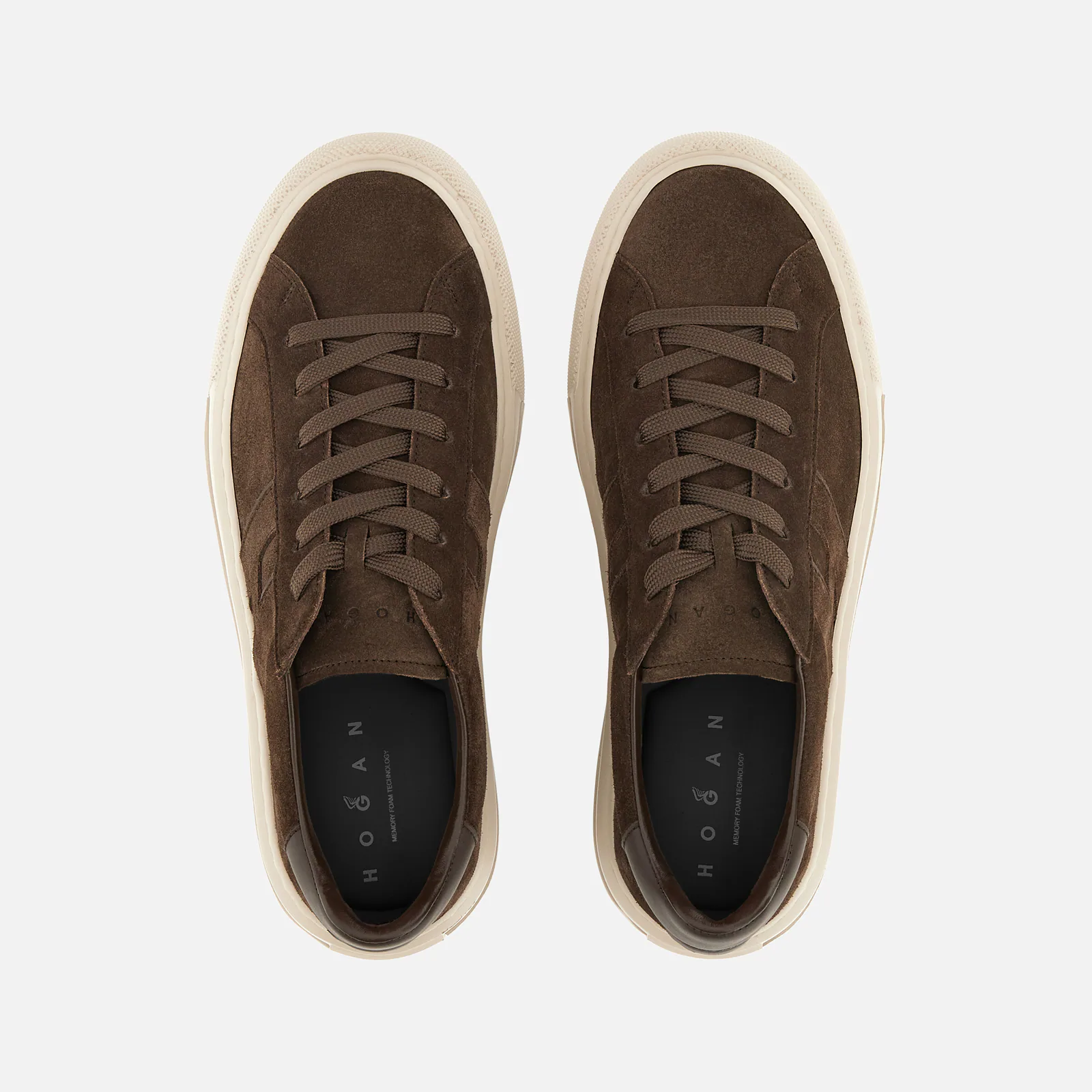 Low-Top Sneakers In Coconut Choco Late Brown