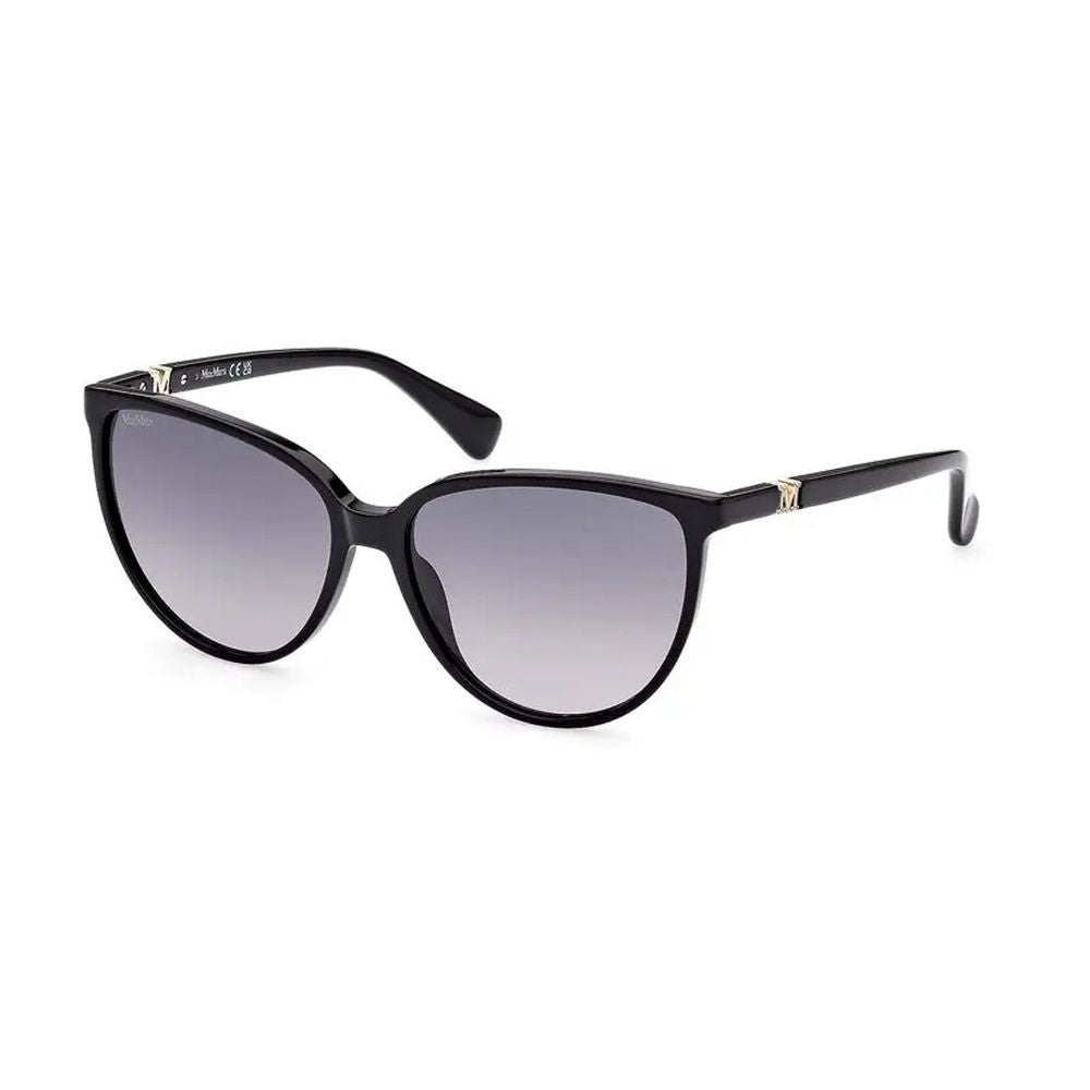 Mm0045 Butterfly Frame Maxmara Sunglasses In Glossy Acetate