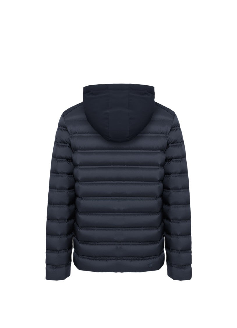 Water-Repellent Down Jacket With Detachable Hood