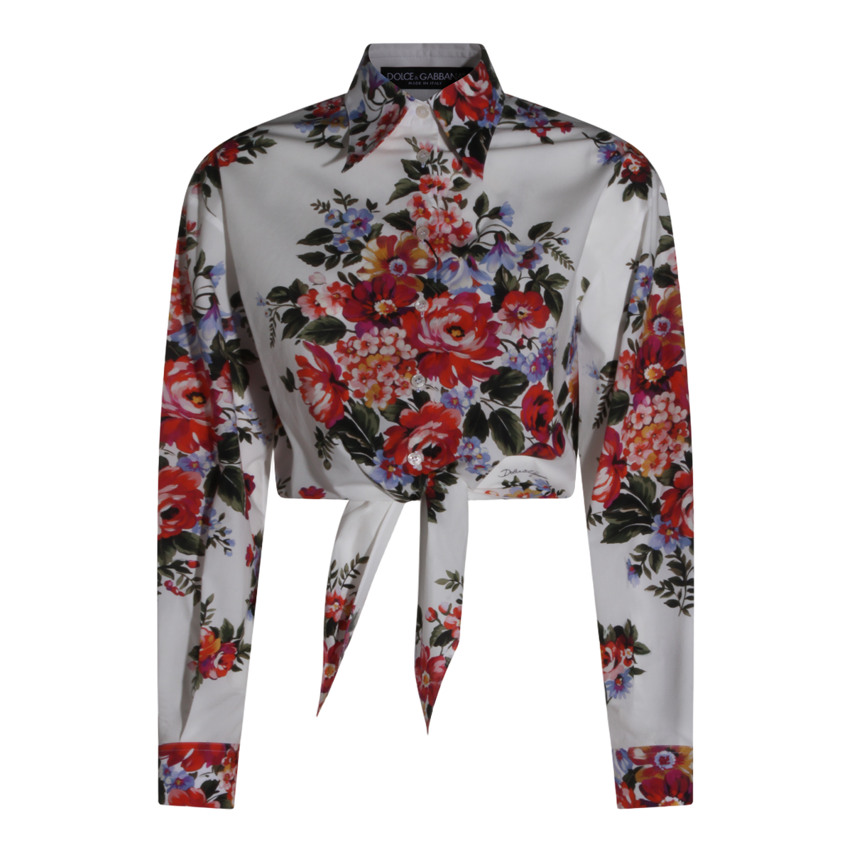 Button-Down Tailored Shirt with Pointed Collar