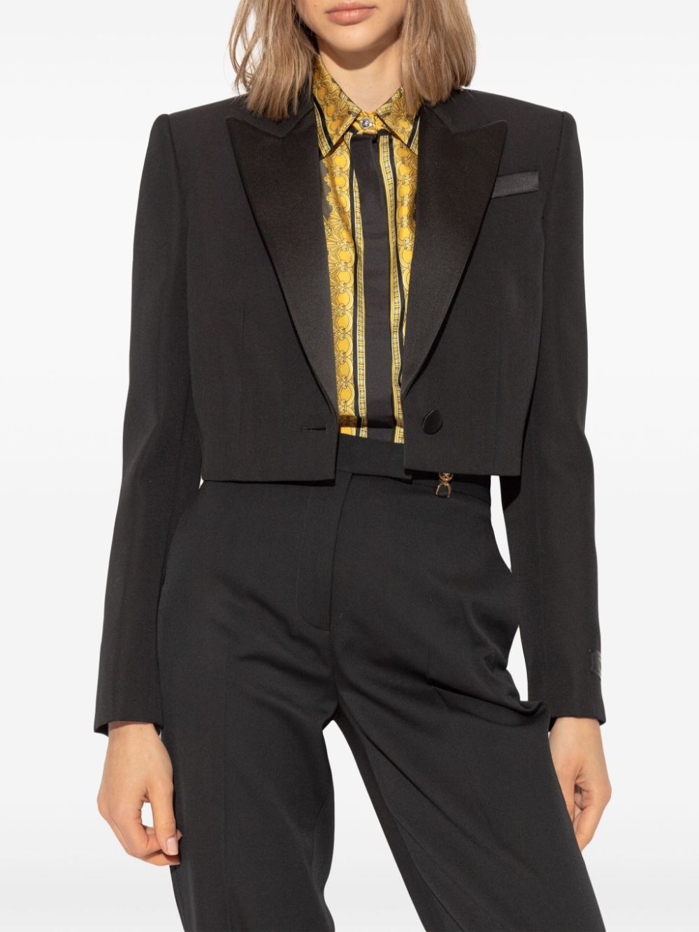 Cropped Black Jacket