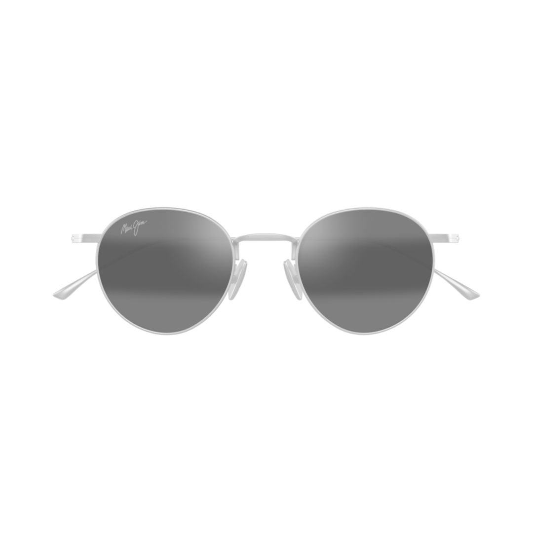 Kaapeha Minimalist Metal Frame Sunglasses with Round Lenses