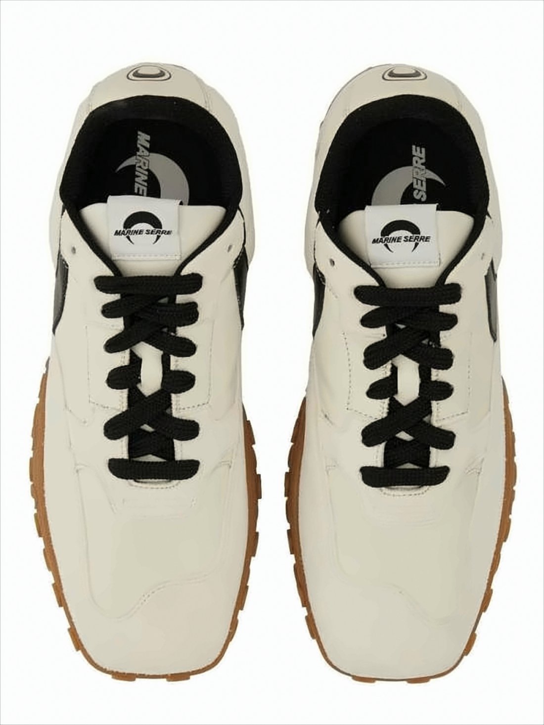 Off-White Calf Leather Sneakers