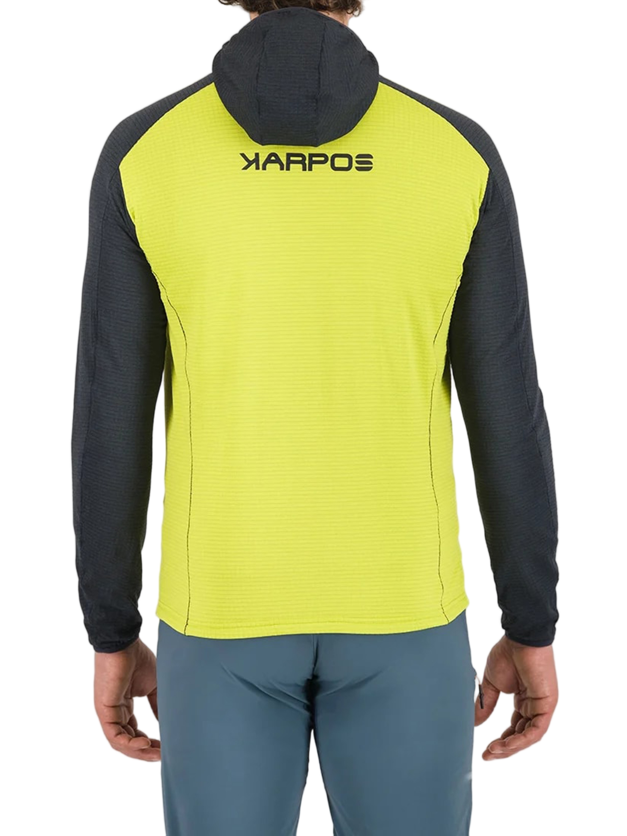 Yellow Ambrizzola Slim Full Zip Hoodie