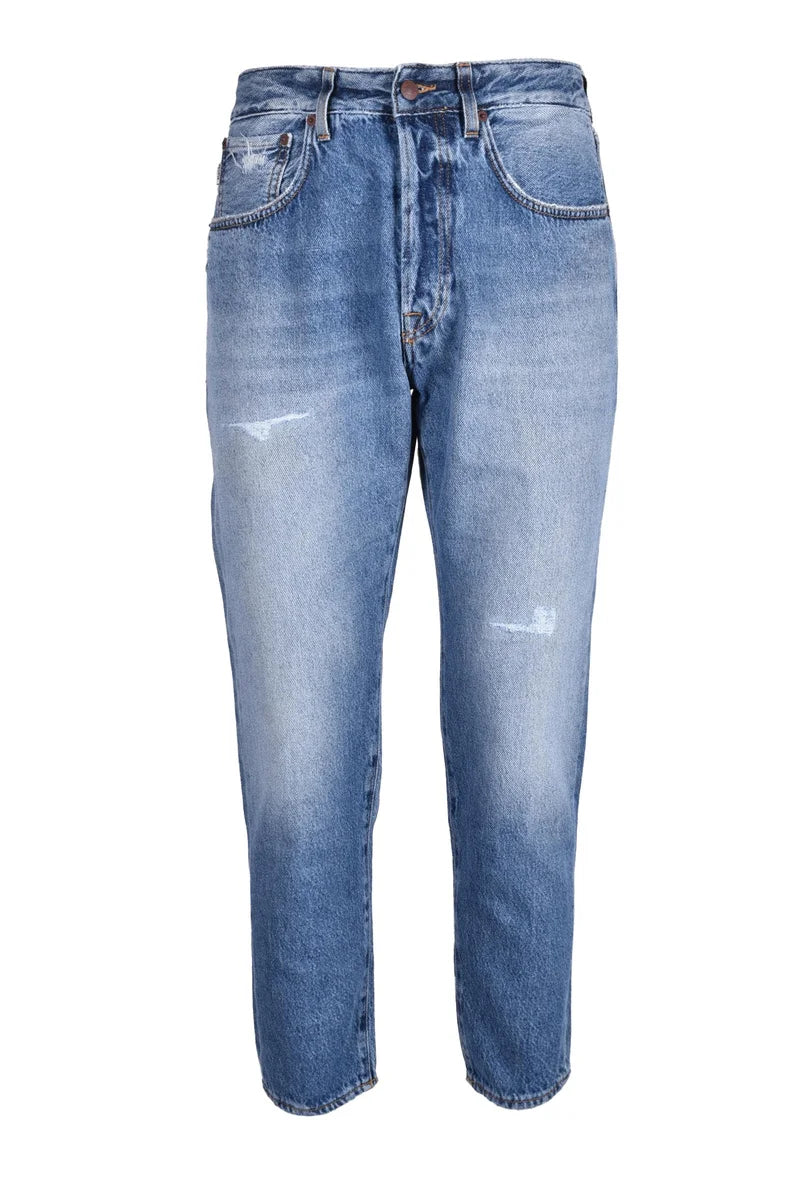 Classic Straight-Leg Recycled Denim Jeans